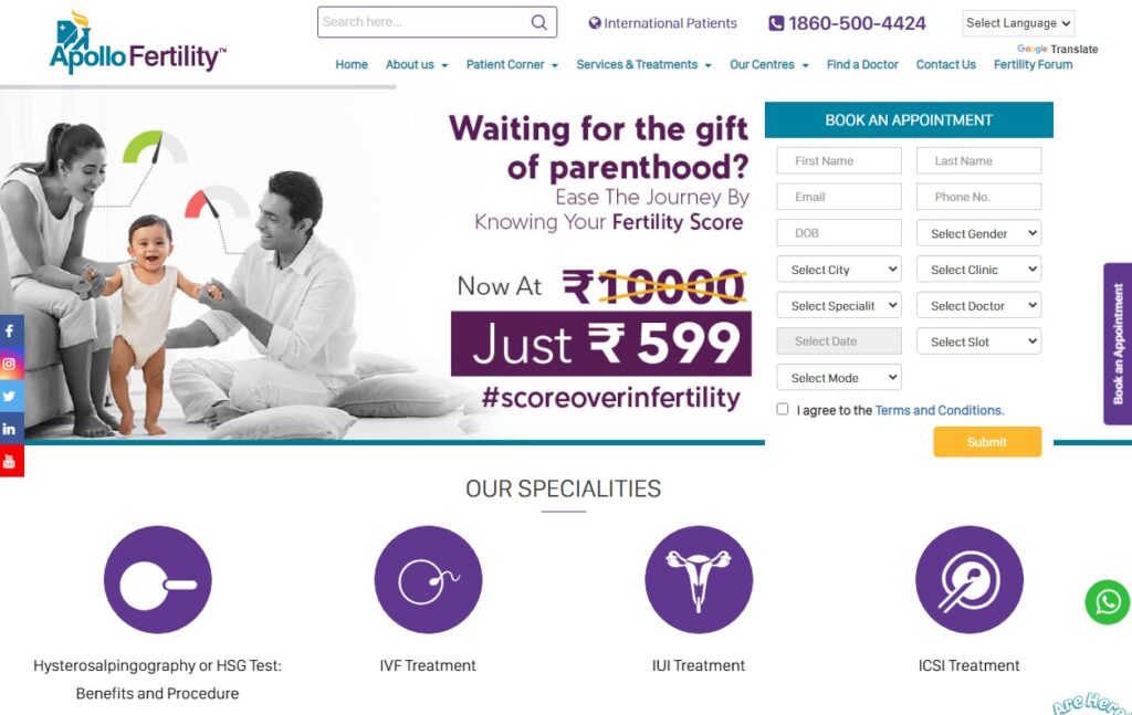 Apollo CM Fertility